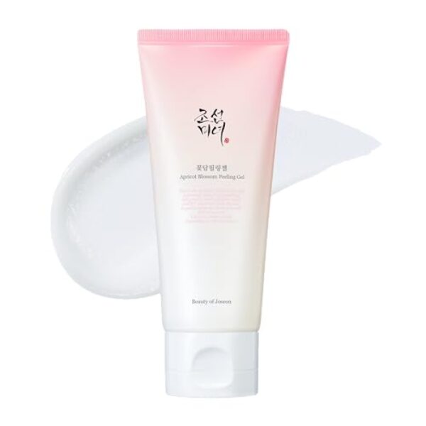 Beauty of Joseon Apricot Blossom Peeling Gel Soft Exfoliating Face and Body Scrub Dead Skin Cells Remover for All Skin Types, Korean Skincare for Men Women, 100ml, 3.38 fl.oz