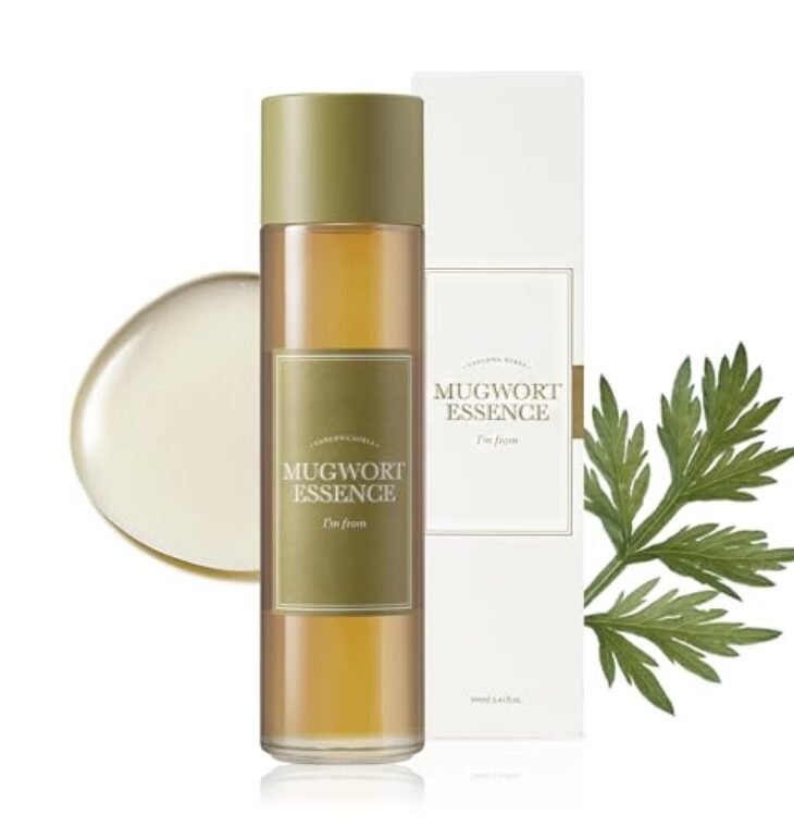 [I'm From] Mugwort Essence 5.4 Fl Oz | 100% Vegan Mugwort Extract - Soothe Sensitive and Irritated Skin, Redness Relief, Refreshing, Korean Hydrating toner | All Skin Types, PETA approved