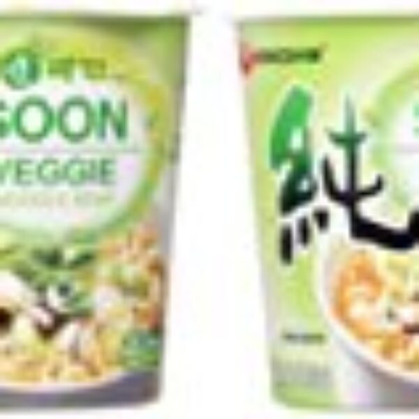 Nongshim Soon Instant Vegan Ramen Noodle Soup Cup, 6 Pack, Microwaveable Safe Cup, Vegan Meatless Ramen