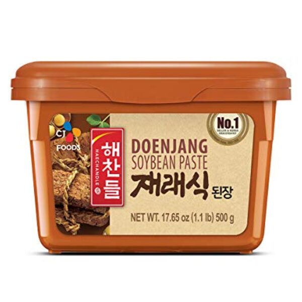 CJ Haechandle Soybean Paste, Korean Doenjang, 500g (1lb),