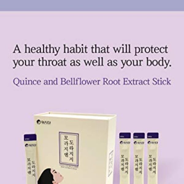 SAMSIDAE Korean Bellflower Root Extract, Pear and Quince (10g X 30 Stick Pouches). Good Source of Fiber, Potassium, Magnesium, Vitamin C&K. Men, Women and All Ages.