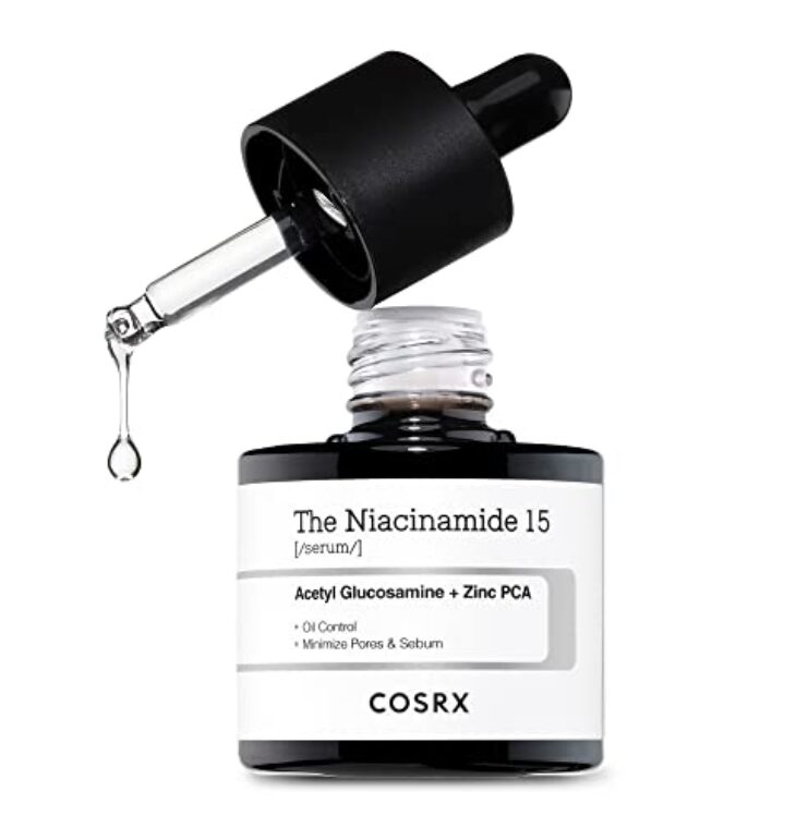 COSRX 15% Niacinamide Face Serum, 0.67 fl oz, Pore Minimizer Serum for Face, Even Skin Tone, Korean Skin Care