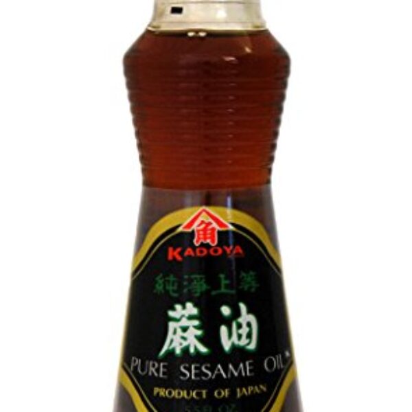 Kadoya 100% Pure Sesame Oil 5.5 oz Packaging may vary