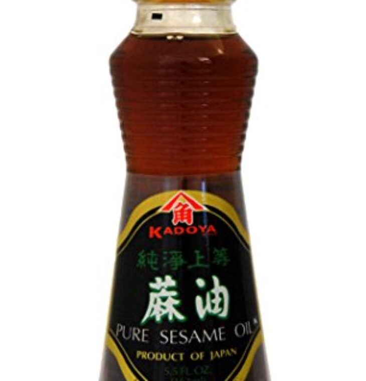 Kadoya 100% Pure Sesame Oil 5.5 oz Packaging may vary