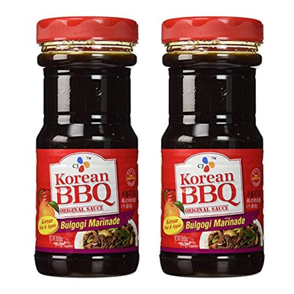 [ Pack of 2 ] CJ Bulgogi Marinade Korean BBQ Sauce, 29.63 Ounce Bottles