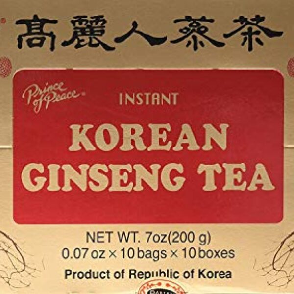 Prince Of Peace Instant Korean Panax Ginseng Tea - 100 Count