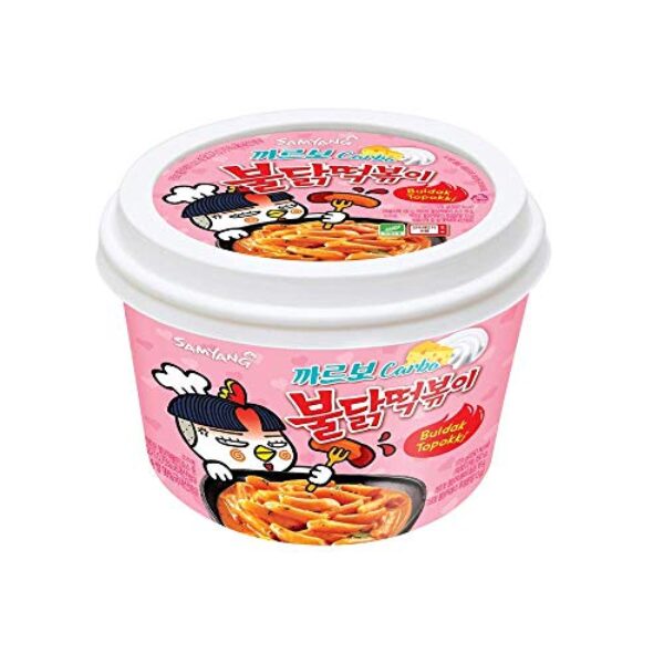 [Samyang] Carbo Bulldark Spicy Chicken Roasted Tteokbokki (Pack of 3) / Korean food/Korean Tteokbokki/Spicy Tteokbokki (overseas direct shipment)