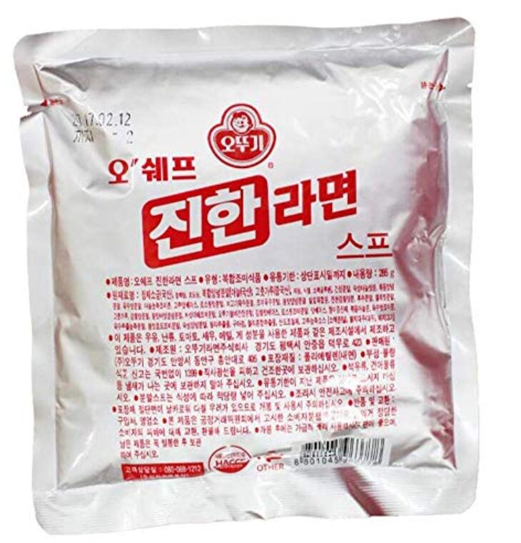 Korean Noodle Soup Powder for Ramen, Spicy Taste 10.05oz