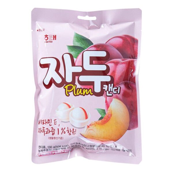 LENITH K-Food Korean Favorite Flavor Plum Candy 130g / Grape Candy/Hard Candy (Plum Candy)